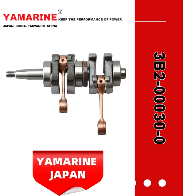 YAMARINE outboard motor Crankshaft Assy 3B2-00030-0 fit for MERCURY TOHATSU 8HP/9.8HP