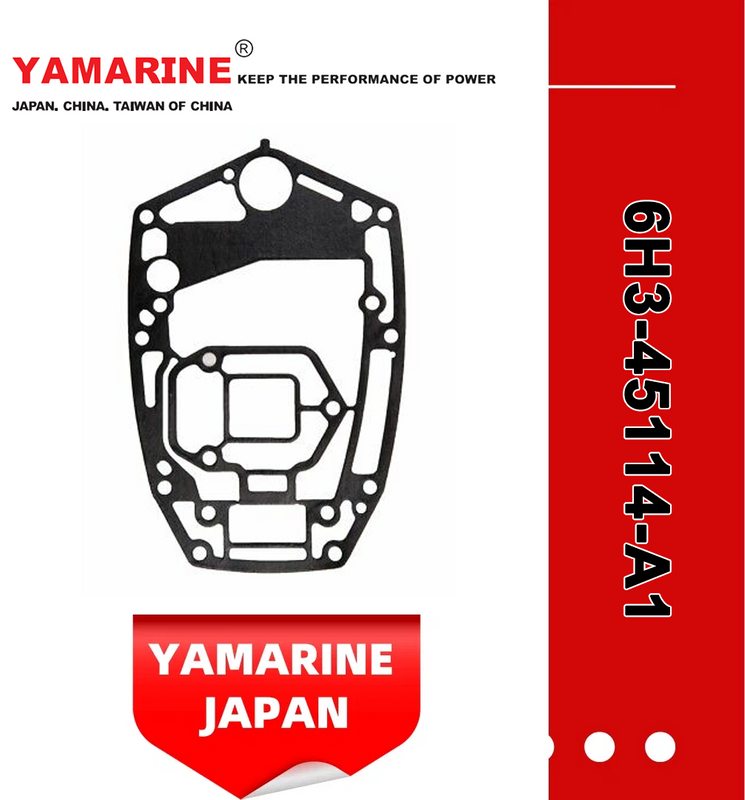Yamarine 60HP Outboard Gasket, Upper Casing 6h3-45114-A1 Fit for YAMAHA 60HP Outboard Engine