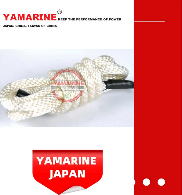 Yamarine Outboard Stater Rope 5mm, 6mm for YAMAHA, Suzuki, Tohatsu Outboard Engine