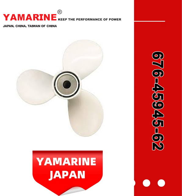 40HP E40g YAMAHA Outboard Propeller 676-45945-62, 3X11-3/4X10