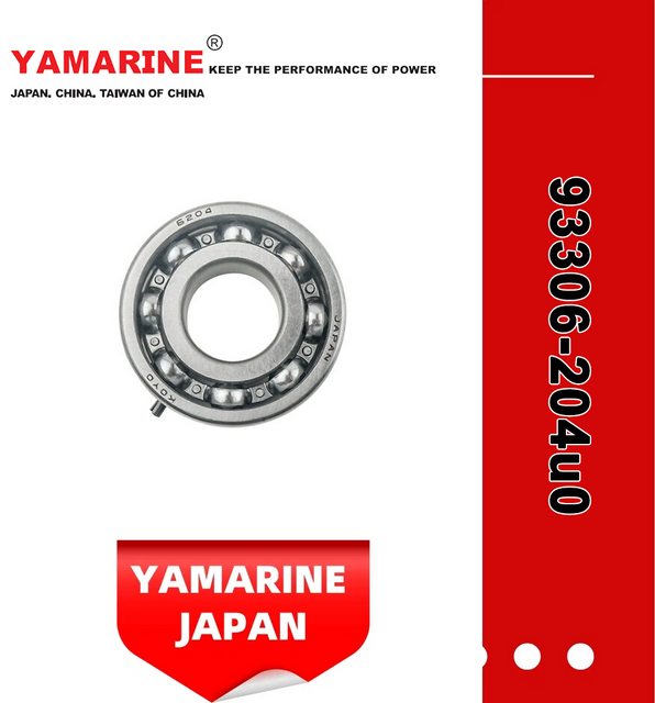 93306-204u0-00 Ball Bearing 6204c3 for YAMAHA 4HP 5HP 6HP 8HP Outboard Engine Parts