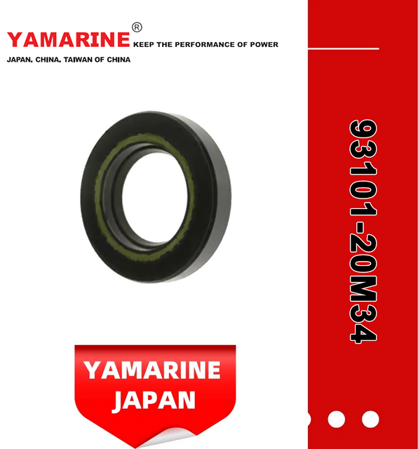 JAPAN YAMARINE Outboard Motor Oil Seal 93101-20M34 fit for YAMAHA Outboard Engine 6HP/8HP