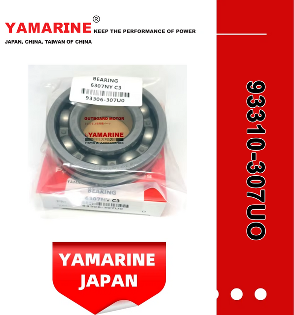 JAPAN YAMARINE OUTBOARD CRANK BEARING 3 93310-307UO Fit for YAMAHA E40G outboard motor 