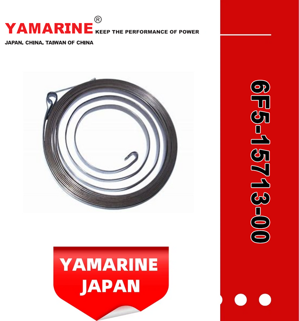JAPAN YAMARINE OUTBOARD SPRING,STARTER 6F5-15713-00 Fit for YAMAHA E40G outboard motor 