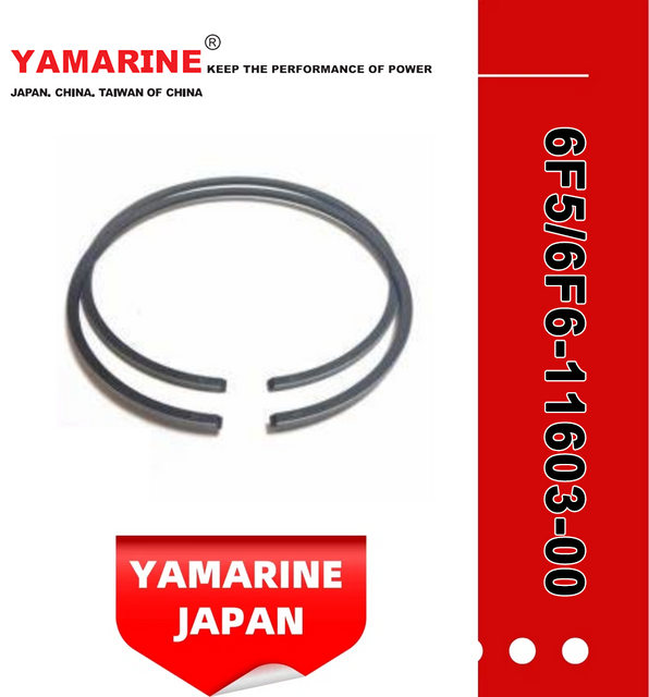 JAPAN YAMARINE OUTBOARD PISTON RING 6F5/6F6-11603-00 Fit for YAMAHA E40G outboard motor 