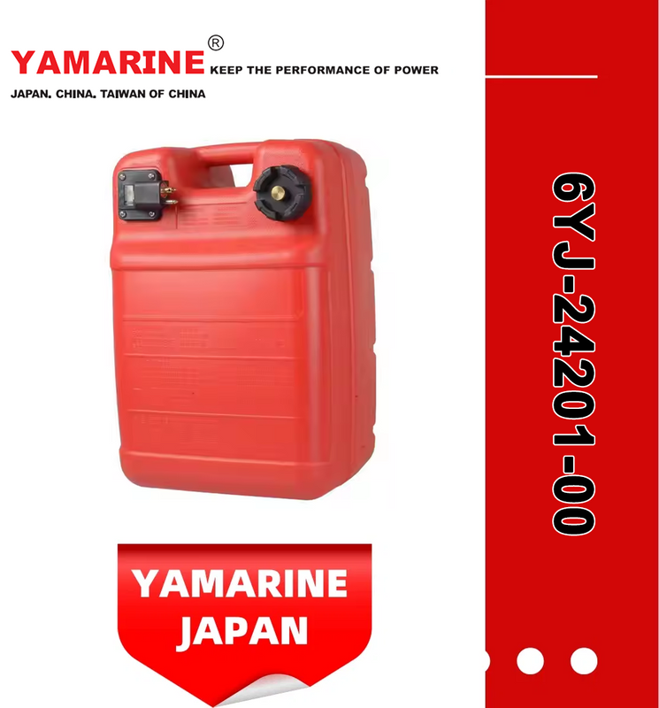 JAPAN YAMARINE OUTBOARD 24L FUEL TANK 6YJ-24201-00 Fit for YAMAHA E40X outboard motor 