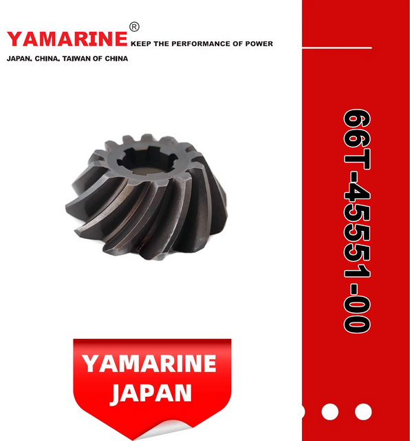 JAPAN YAMARINE OUTBOARD PINION GEAR 66T-45551-00 Fit for YAMAHA E40X outboard motor 