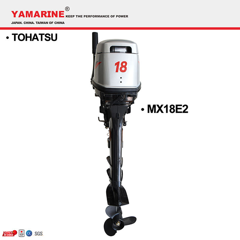 JAPAN YAMARINE 18HP outboard motor replace TOHATSU MX18E2 outboard engine