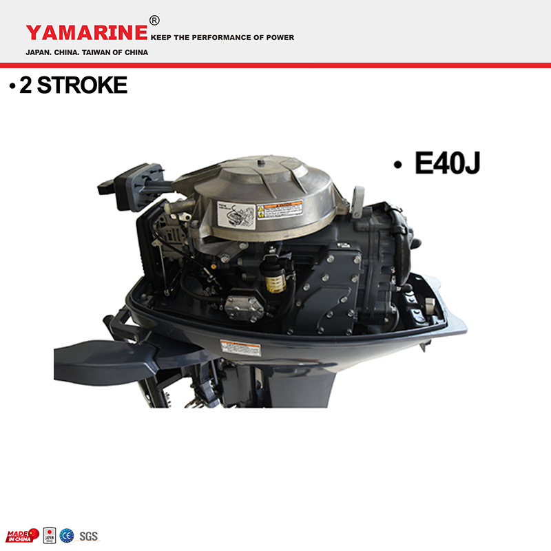 JAPAN YAMARINE E40JMH outboard motor replace YAMAHA 2 stroke outboard engine 