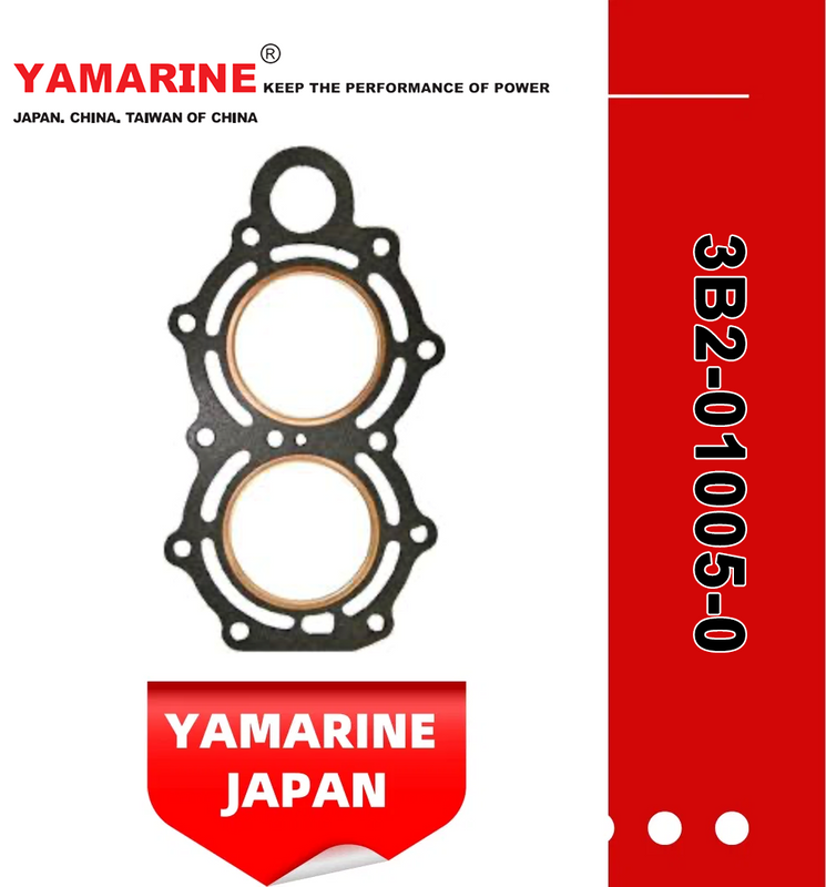 YAMARINE outboard motor Cylinder head Gasket ЗВ2-01005-0 fit for MERCURY TOHATSU 8HP/9.8HP