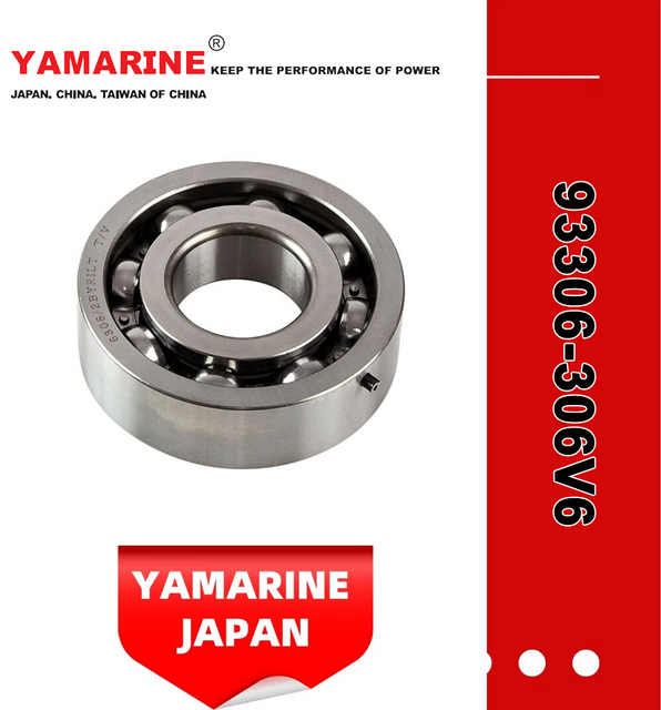 93306-306V6 YAMAHA Outboard Spare Part Engine Bearing 9.9HP, 15HP, 20HP, 25HP, 30HP, 40HP, 48HP, 60HP, 70HP, 80HP, 100HP (Y93306-306V6-00)