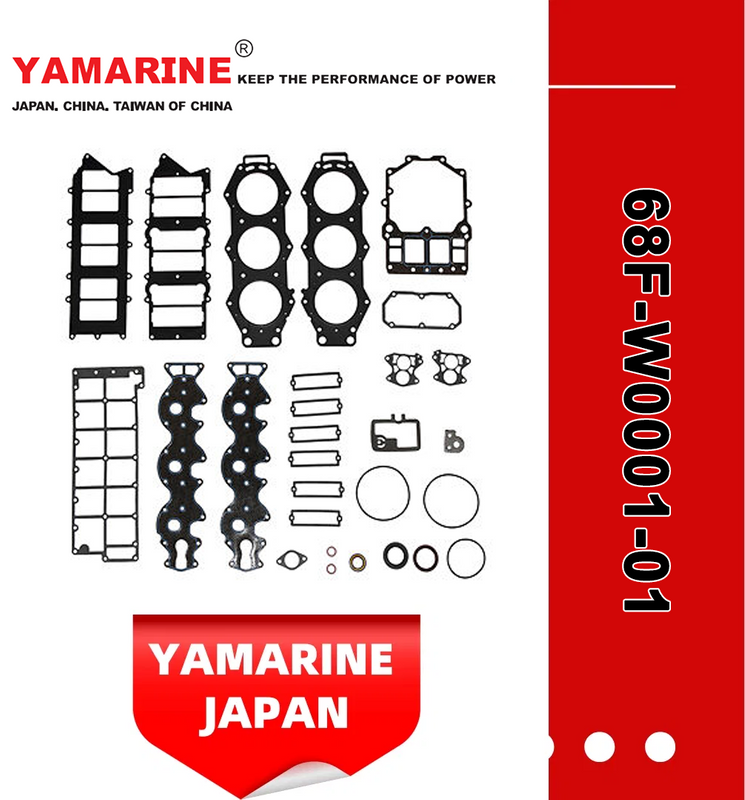4 Stroke Outboard Gasket Kit 68f-W0001-01 for YAMAHA Model 20/40/75/80/90/100/115 HP Outboard
