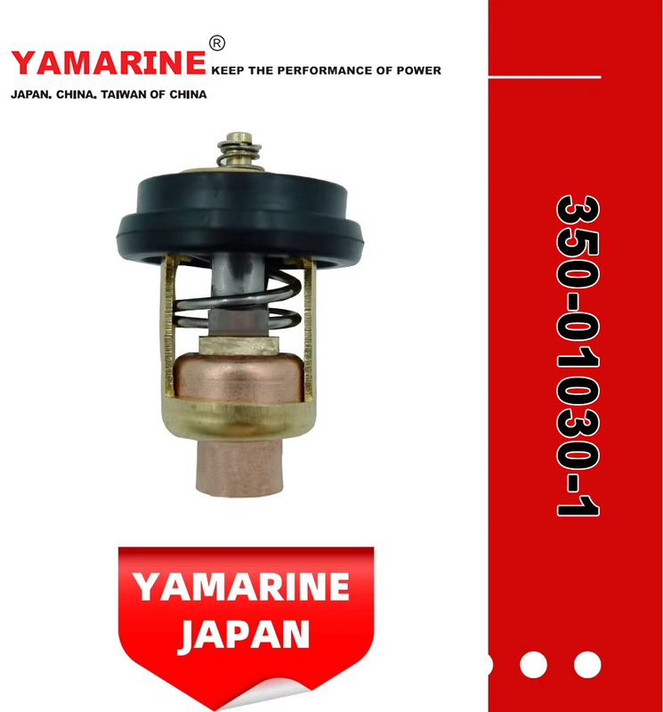 YAMARINE outboard motor Thermostat 350-01030-1 fit for MERCURY TOHATSU 9.9HP/15HP/18HP