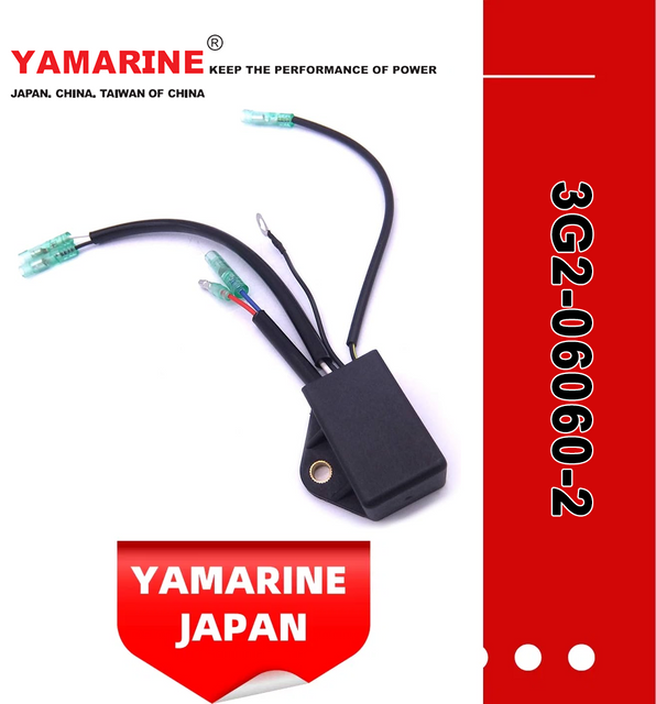 YAMARINE outboard motor CDI COIL UNIT ASSY 3G2-06060-2 fit for MERCURY TOHATSU 9.9HP/15HP/18HP