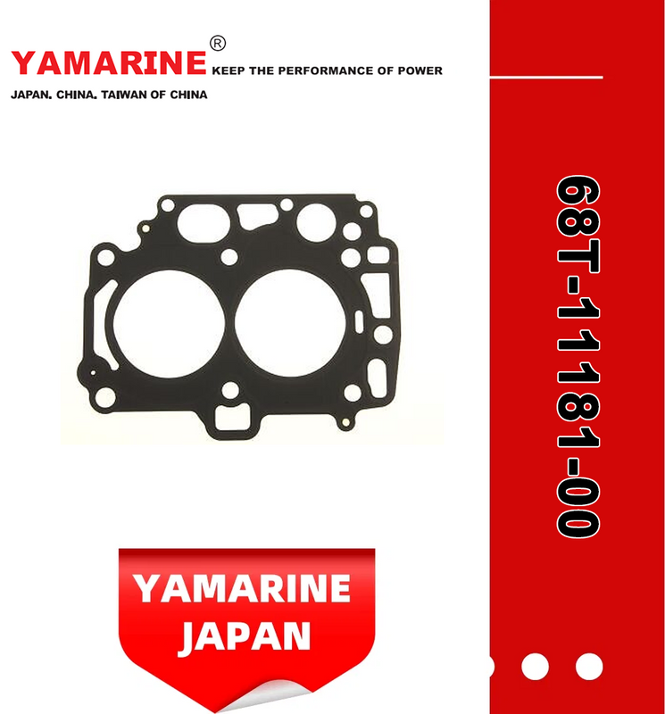 4strokes 6/8/9.9HP YAMAHA Head Gasket F6, F8, F9.9 68t-11181-00 Outboard Gasket Yamarine