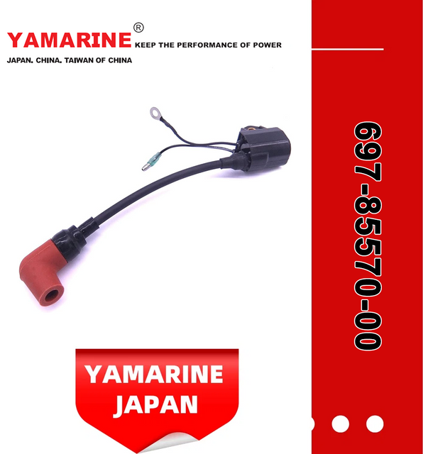 75/85HP YAMAHA Outboard Ignition Coil Assy 697-85570-00 for 2 Strokes YAMAHA Engine