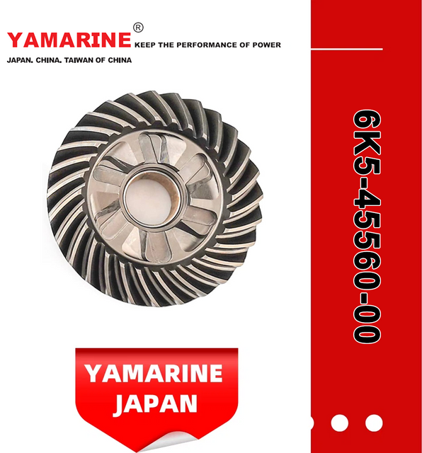 Yamarine Outboard Forward Gear 6K5-45560-00, Pinion Gear 6K5-45551-00, Reverse Gear 6h3-45571-00 Fit for YAMAHA Outboard E60dmh 60HP Outboard Engine