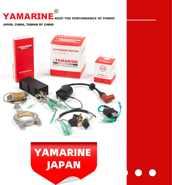 Yamarine 15HP -115HP Outboard for YAMAHA/Suzuki/Tohatsu (CDI/Ignition coil/Lighting coil/coil charge/Stop switch assy/Spark plug/Rectifierreg/Relay assy)