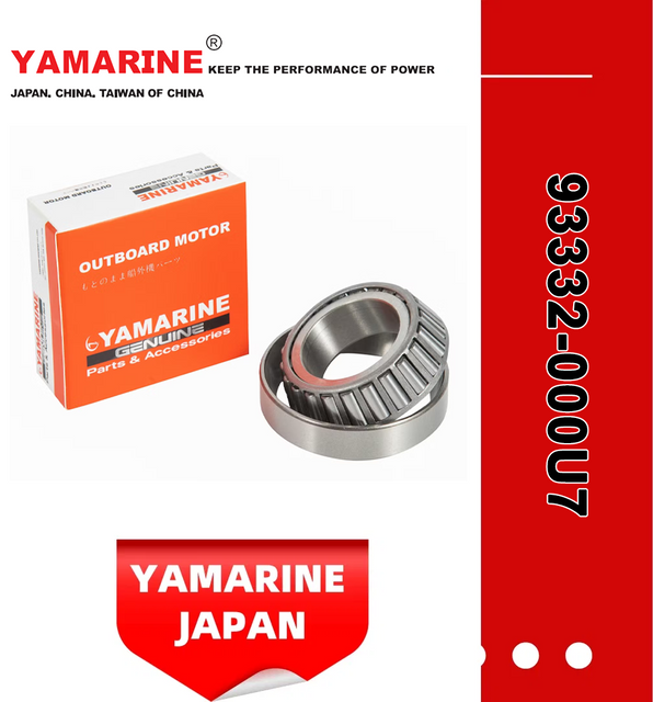YAMAHA 93332-000u7 Outboard Engine Bearing, Genuine YAMAHA Outboard Motor Spare Parts 93332-000u7-00