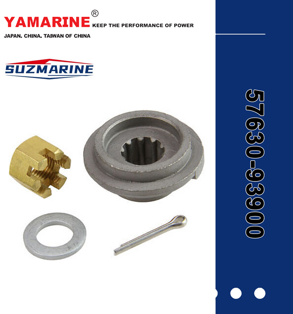 SUZMARINE DT9.9/DT15 outboard motor Propeller Hardware Kit 57630-93900 fit for SUZUKI 9.9HP 15HP marine engine 