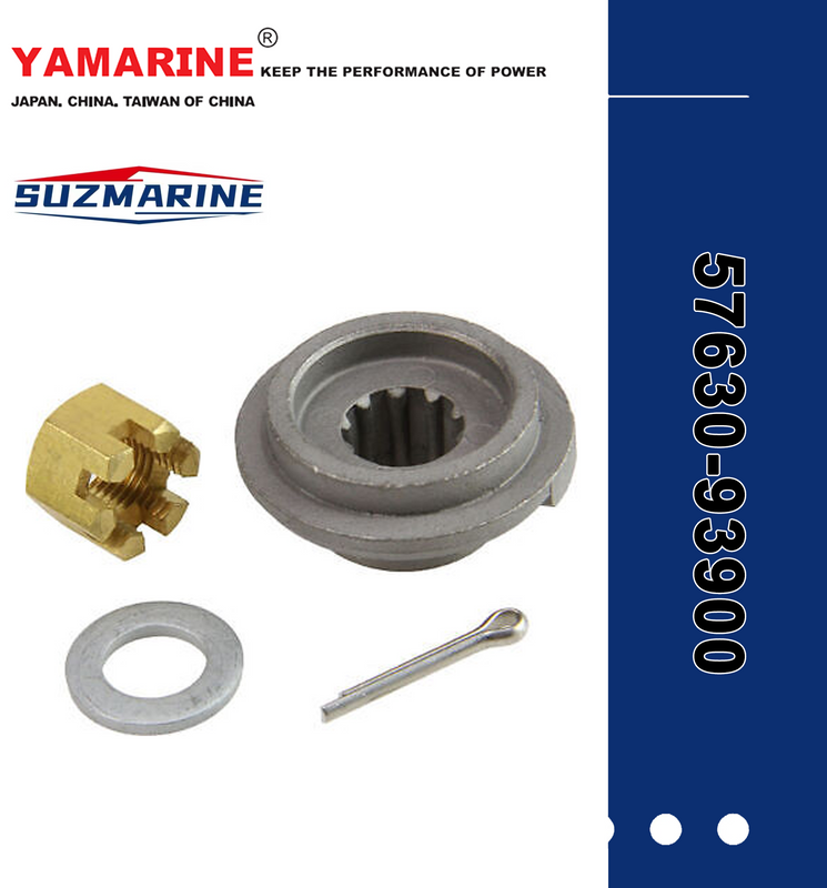 SUZMARINE DT9.9/DT15 outboard motor Propeller Hardware Kit 57630-93900 fit for SUZUKI 9.9HP 15HP marine engine 