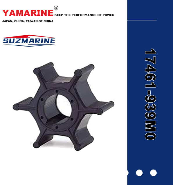 SUZMARINE DT9.9/DT15 outboard motor Water Pump Impeller 17461-939M0 fit for SUZUKI 9.9HP 15HP marine engine 