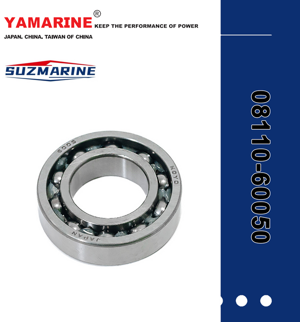 SUZMARINE DT9.9/DT15 outboard motor Propeller Shaft Ball Bearing 08110-60050 fit for SUZUKI 9.9HP 15HP marine engine 