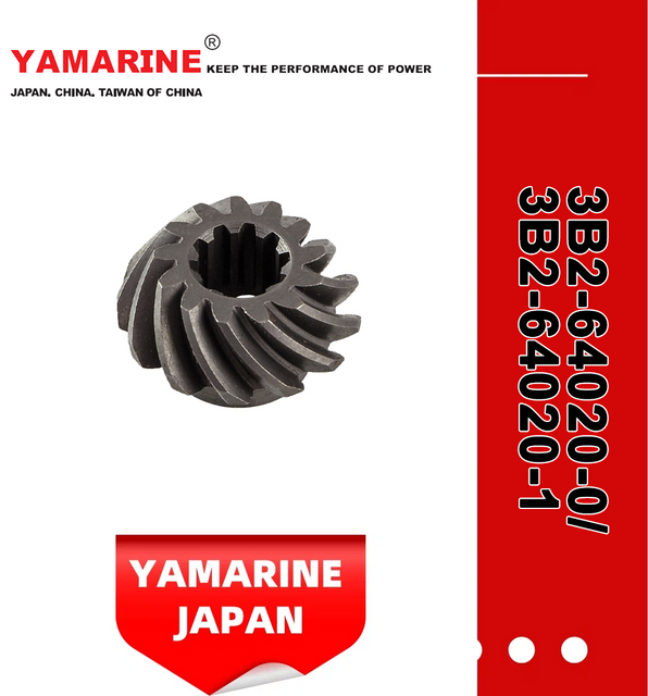 JAPAN YAMARINE outboard motor PINION GEAR 3B2-64020-0/3B2-64020-1 fit for TOHATSU/NISSAN 8HP,9.8HP,2/4 STROKE