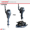 JAPAN YAMARINE 4 STROKE 9.9HP outboard motor replace YAMAHA F9.9 outboard engine