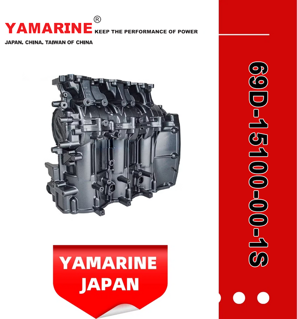 Yamarine Outboard Crankcase Assy 69d-15100-00-1s Fit for YAMAHA E60dmh 60HP Outboard Engine