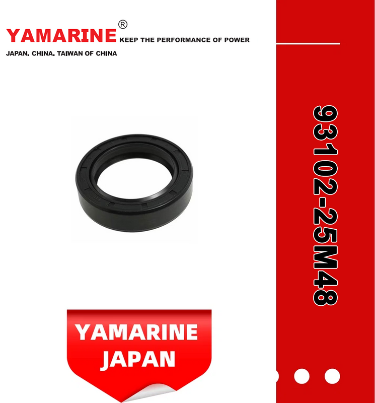 9.9/15HP YAMAHA Outboard Crankshaft Bottom Oil Seal 93102-25m48