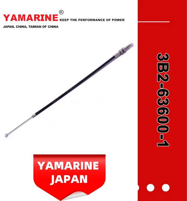 YAMARINE outboard motor Throttle Cable Assy 3B2-63600-1 fit for MERCURY TOHATSU 8HP/9.8HP