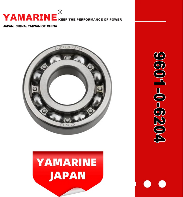 YAMARINE outboard motor Ball Bearing 9601-0-6204 fit for MERCURY TOHATSU 8HP/9.8HP