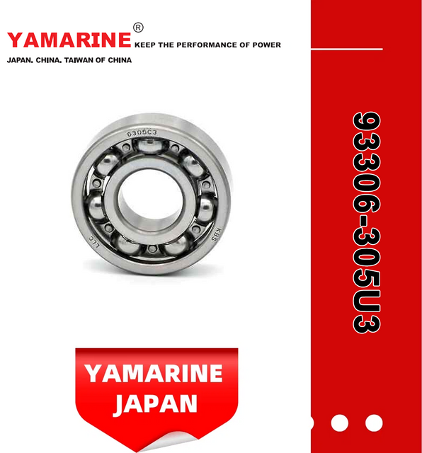 93306-305u3 YAMAHA Outboard Spare Part Engine Bearing 9.9HP, 15HP, 20HP, 25HP, 30HP, 40HP, 48HP, 60HP, 70HP, 80HP, 100HP (Y93306-305U3)