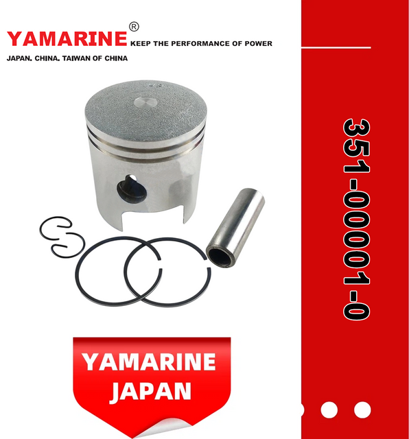 YAMARINE outboard motor Piston Kit 351-00001-0 fit for MERCURY TOHATSU 9.9HP/15HP/18HP