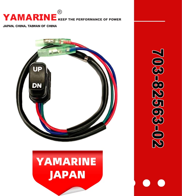 703-82563-02-00, 703-82563-01-00 Trim and Tilt Switch a for YAMAHA Outboard Motors Remote Control 703-82563-02, 703-82563-01