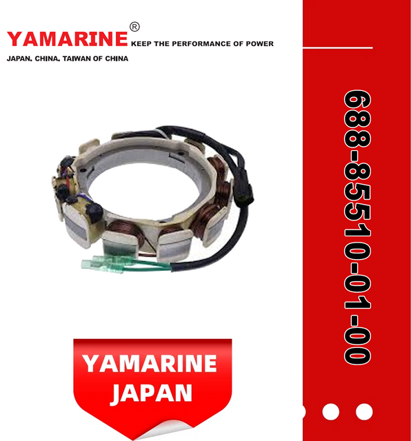 Yamarine Outboard Stator Assy 688-85510-01-00 for 2 Strokes 75/85HP YAMAHA Engine