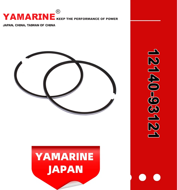 12140-93121 Piston Ring Set for Suzuki Dt9.9 Dt15 9.9HP 15HP Outboard