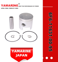 YAMAHA 6f6-11631-00-95 Outboard Piston (STD) , E40g/J Piston Kit