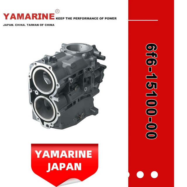 E40g/E40j YAMAHA Outboard 6f6-15100-02 Crankcase Assy for YAMAHA Outboard Engine 6f6-15100-00