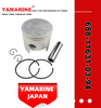Yamarine Outboard Piston Kit 688-11631-03-94, 688-11631-00 Fit for YAMAHA 75/85HP Outboard Engine