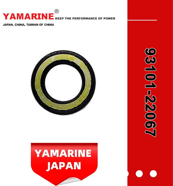 JAPAN YAMARINE Outboard Motor Oil Seal 93101-22067 fit for YAMAHA Outboard Engine 48/55HP