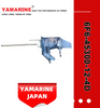 JAPAN YAMARINE OUTBOARD LOWER CASING ASSY 6F6-45300-12-4D Fit for YAMAHA E40G outboard motor 