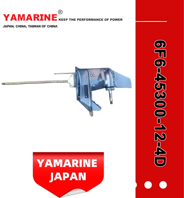 JAPAN YAMARINE OUTBOARD LOWER CASING ASSY 6F6-45300-12-4D Fit for YAMAHA E40G outboard motor 