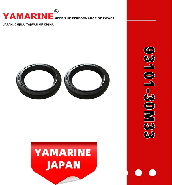 JAPAN YAMARINE OUTBOARD OIL SEAL,BOTTOM CRANK 93101-30M33 Fit for YAMAHA E40G outboard motor 