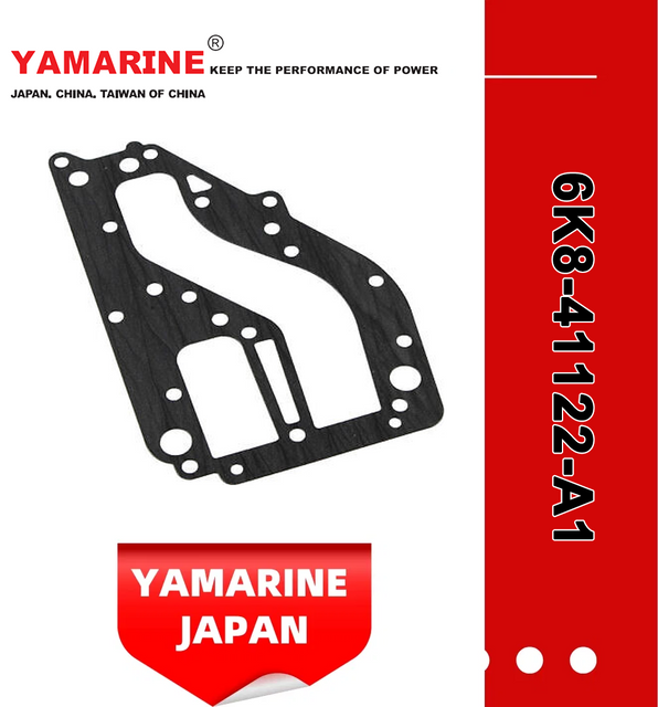 JAPAN YAMARINE outboard motor GASKET,EXHAUST INNER COVER 6K8-41122-A1 fit for YAMAHA 25HP 30HP outboard engine