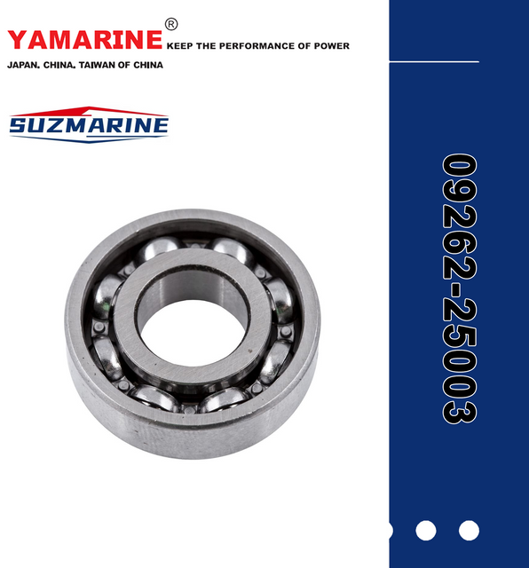 SUZMARINE DT9.9/DT15 outboard motor BALL BEARING 09262-25003 fit for SUZUKI 9.9HP 15HP marine engine 