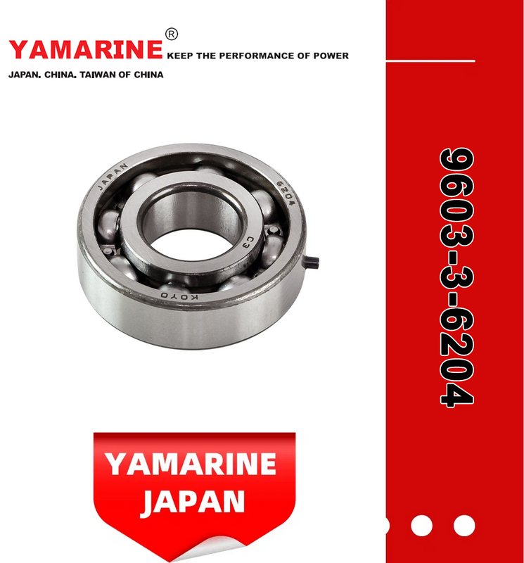JAPAN YAMARINE outboard motor Ball Bearing 9603-3-6204 fit for TOHATSU MERCURY 5HP 6HP