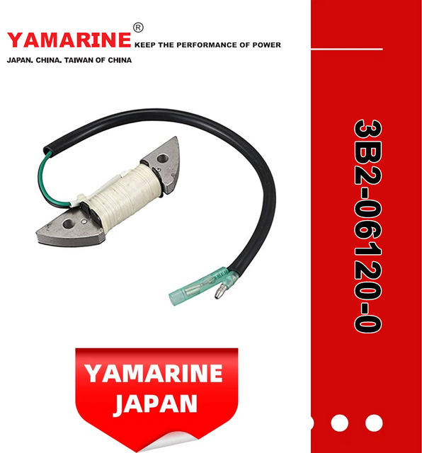 YAMARINE outboard motor Exciter Charge Coil 3B2-06120-0 fit for MERCURY TOHATSU 8HP/9.8HP