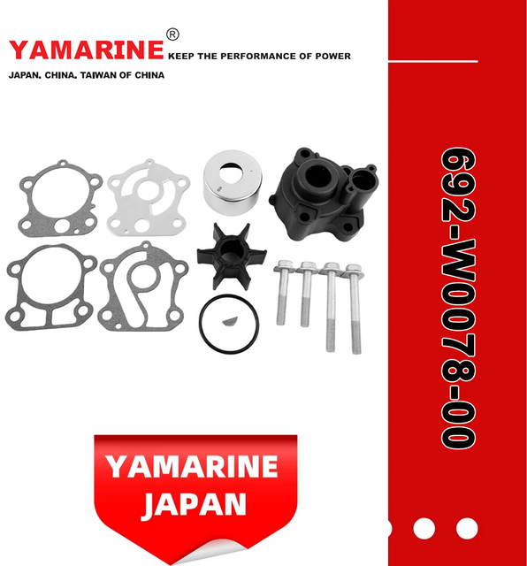 Yamarine Outboard Water Pump Repair Kit 692-W0078-00 Fit for YAMAHA 75/85HP